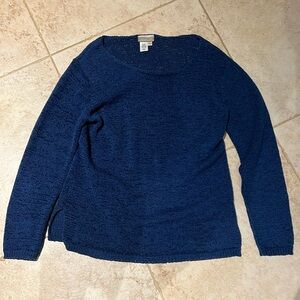 Dark Blue Coldwater Creek Sweater